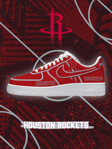 Houston Basketball V.3 Custom Low-top Sneakers For Fans