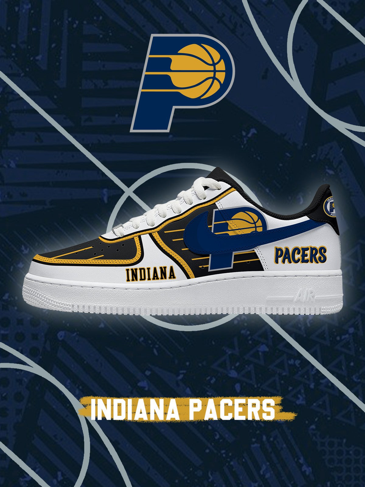 Indiana Basketball V.4 Custom Low-top Sneakers For Fans