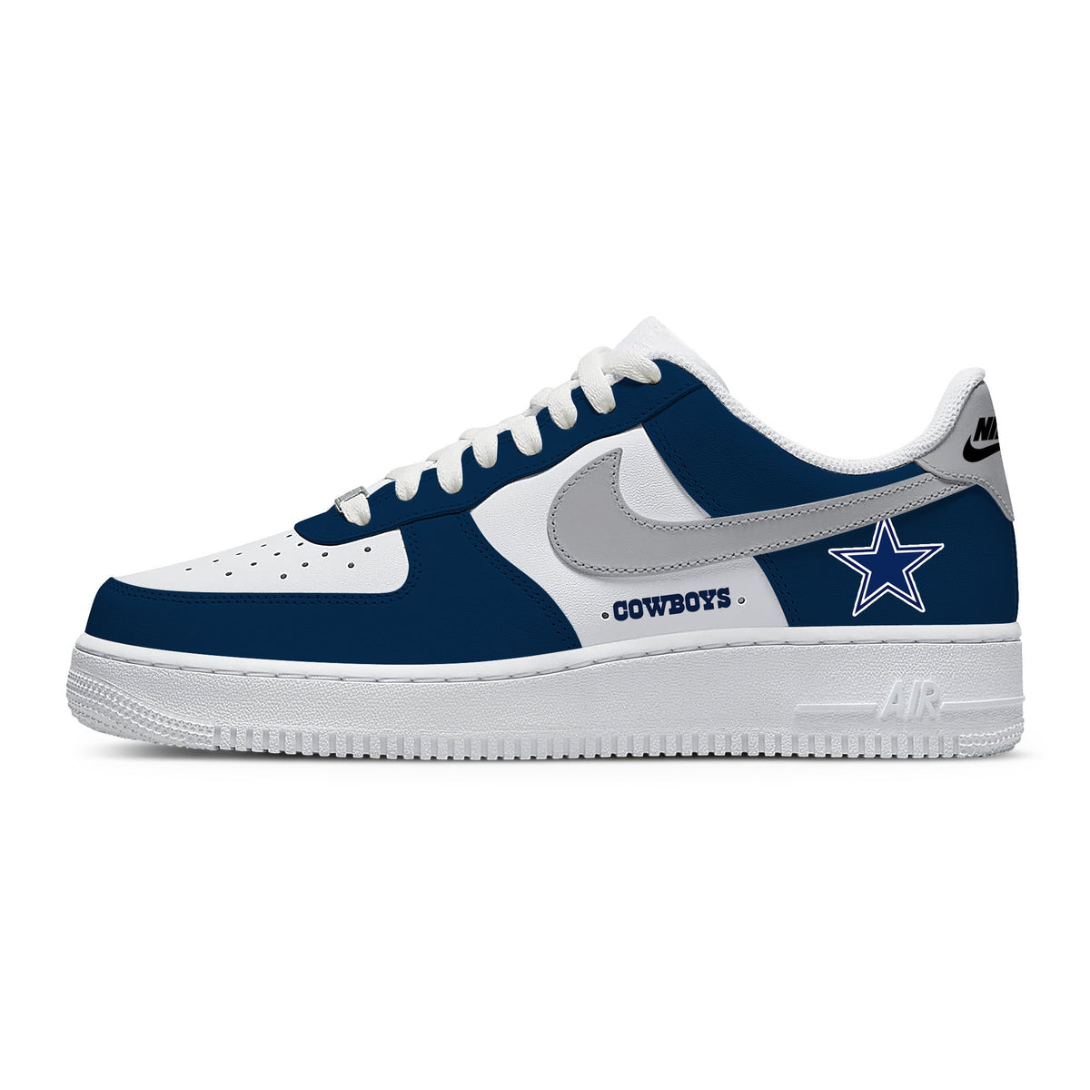 Dallas Custom Low-top Sneakers For Football Fans