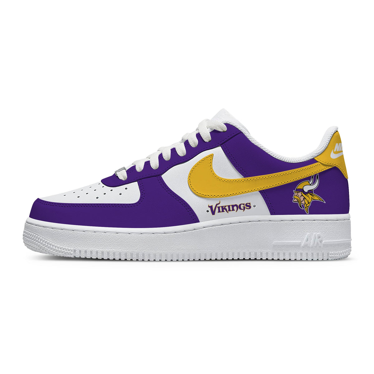 Minnesota Custom Low-top Sneakers For Football Fans