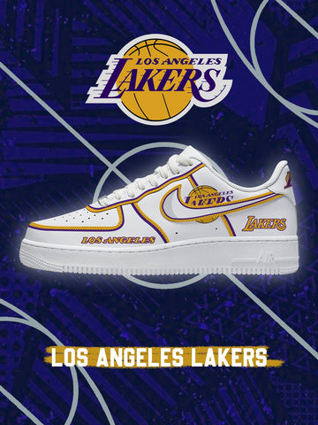 Los Angeles Basketball V.4 Custom Low-top Sneakers For Fans