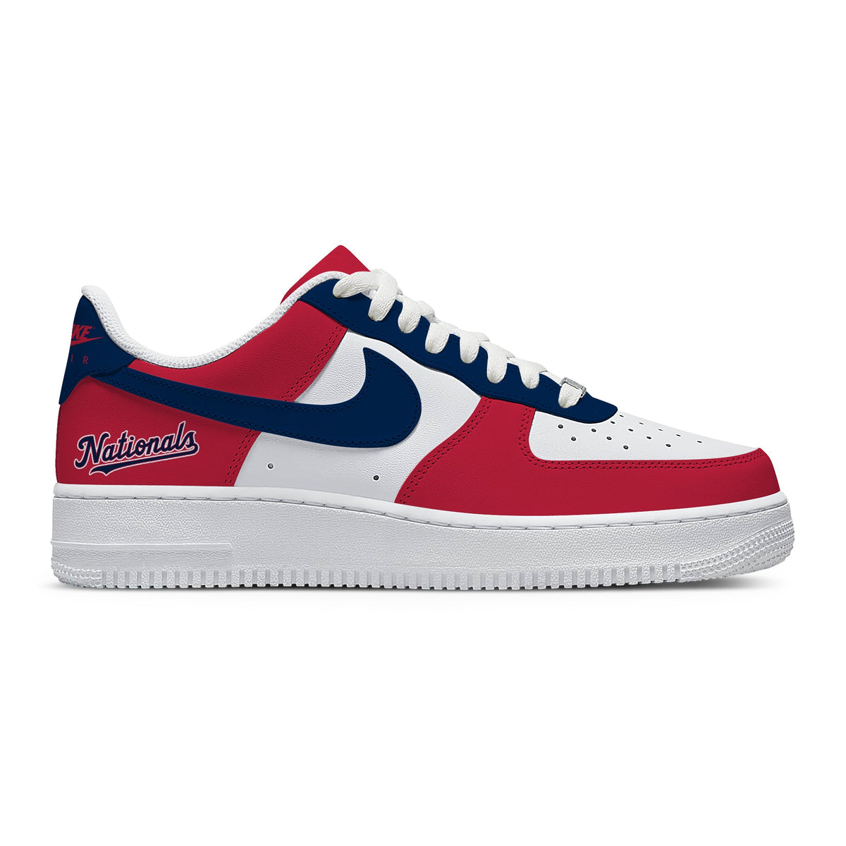 Washington Baseball Custom Low-top Sneakers For Fans