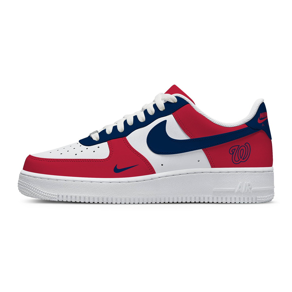 Washington Baseball Custom Low-top Sneakers For Fans