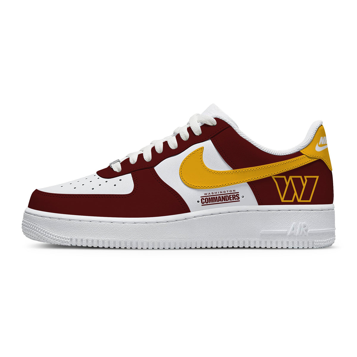 Washington Custom Low-top Sneakers For Football Fans