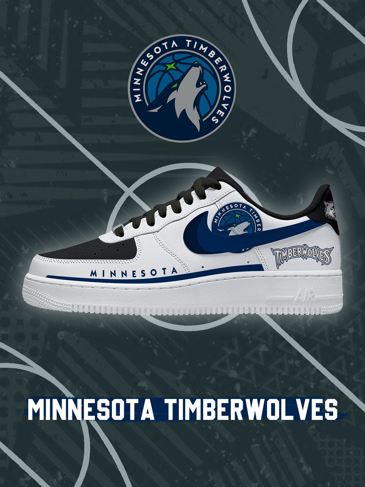 Minnesota Basketball V.2 Custom Low-top Sneakers For Fans
