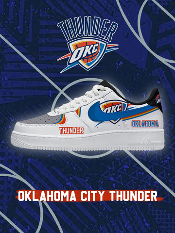 Oklahoma City Basketball V.2 Custom Low-top Sneakers For Fans