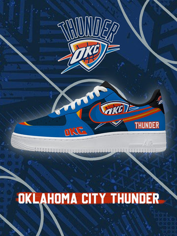 Oklahoma City Basketball V.4 Custom Low-top Sneakers For Fans