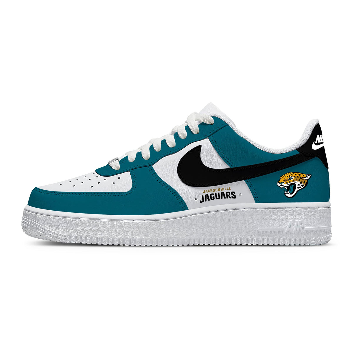 Jacksonville Custom Low-top Sneakers For Football Fans