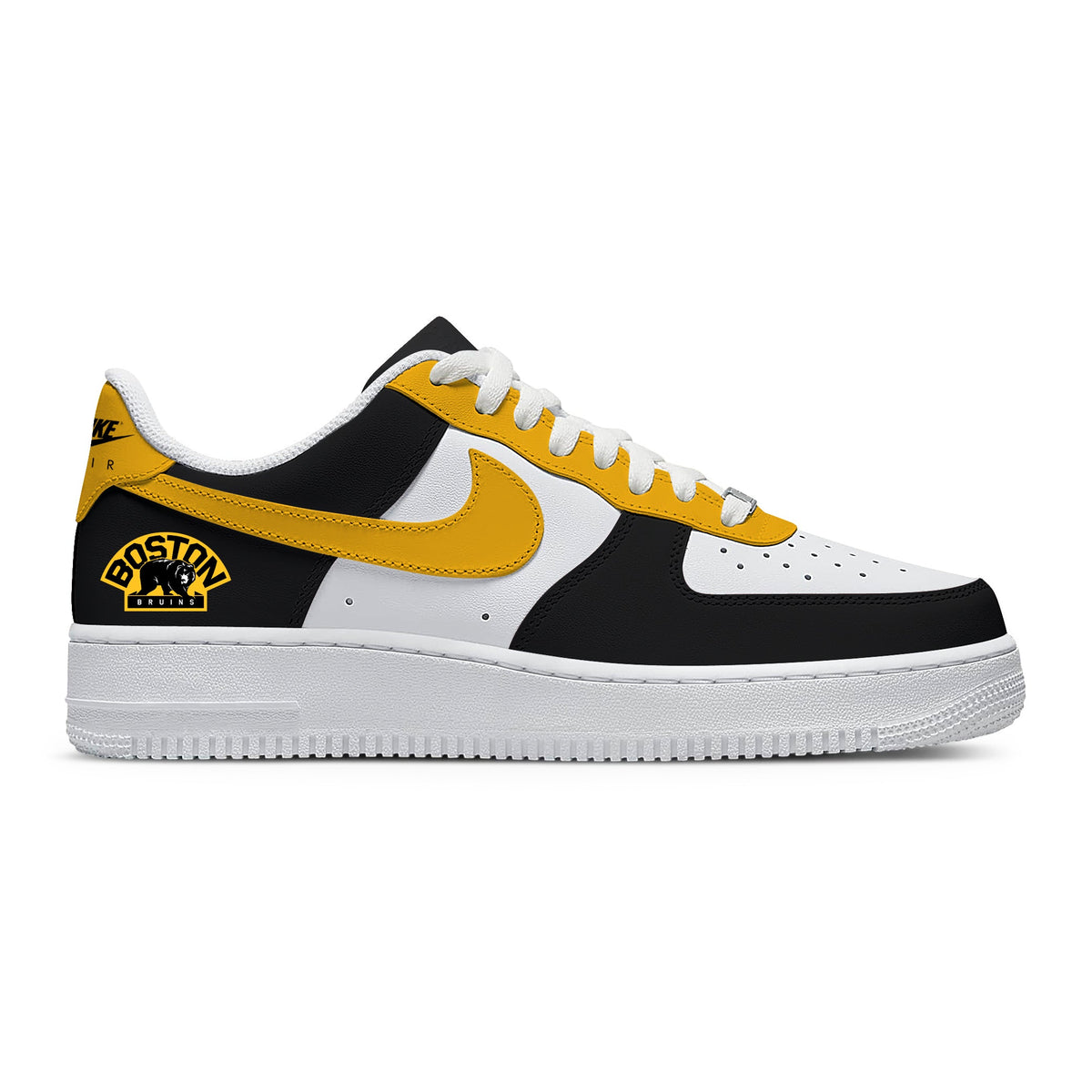 Boston Hockey V.1 Custom Low-top Sneakers For Fans