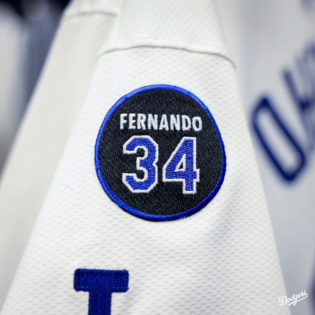 Los Angeles Dodgers Fernando Valenzuela Memorial Jersey - Stitched-Cuztomshoes