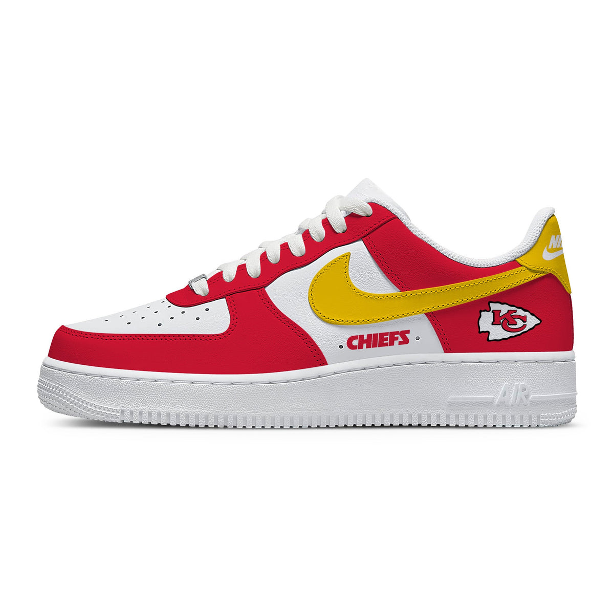 Kansas City Custom Low-top Sneakers For Football Fans