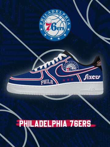 Philadelphia Basketball V.3 Custom Low-top Sneakers For Fans