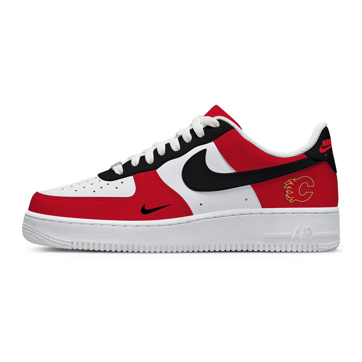 Calgary Hockey V.1 Custom Low-top Sneakers For Fans