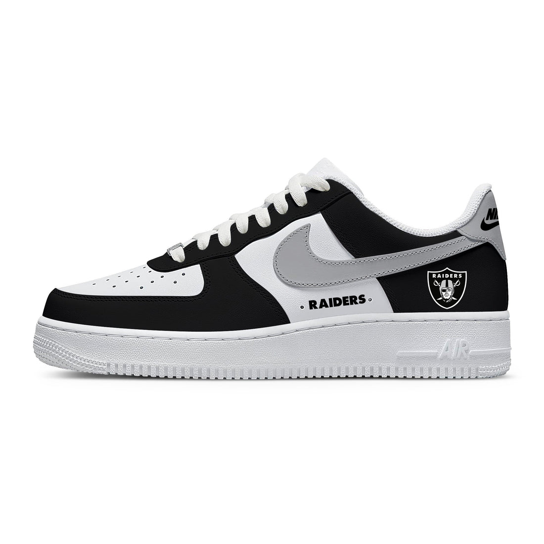 Las Vegas Custom Low-top Sneakers For Football Fans-Cuztomshoes