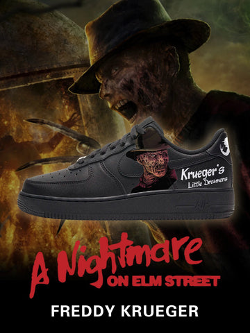 Freddy Krueger V.2 Custom Low-top Sneakers For Horror Fans