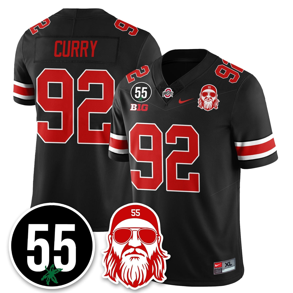 Ohio State Buckeyes Vapor Limited Jersey - Nick Mangold Patch