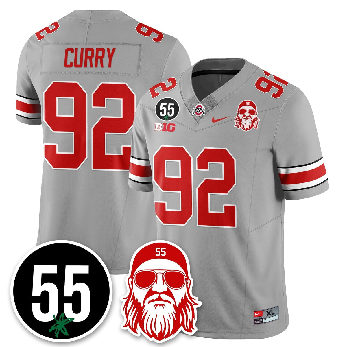 Ohio State Buckeyes Vapor Limited Jersey - Nick Mangold Patch