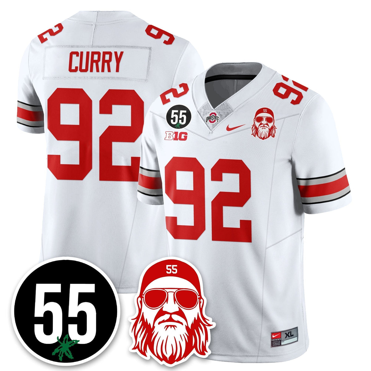 Ohio State Buckeyes Vapor Limited Jersey - Nick Mangold Patch