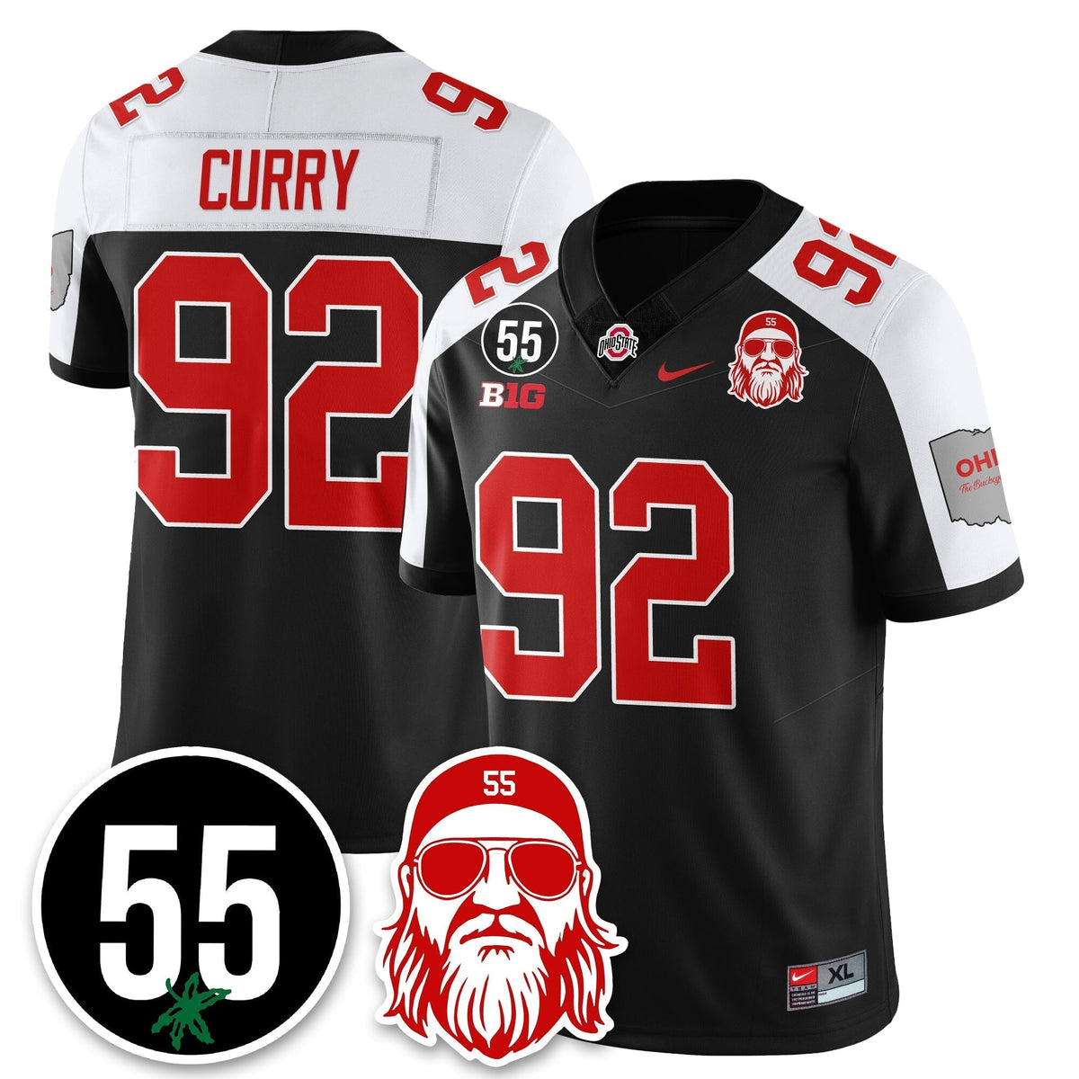 Ohio State Buckeyes Vapor Limited Jersey - Nick Mangold Patch