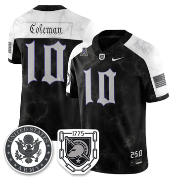 Army Black Knights Vapor Limited Jersey - 250 Years of Service and Sacrifice-Cuztomshoes