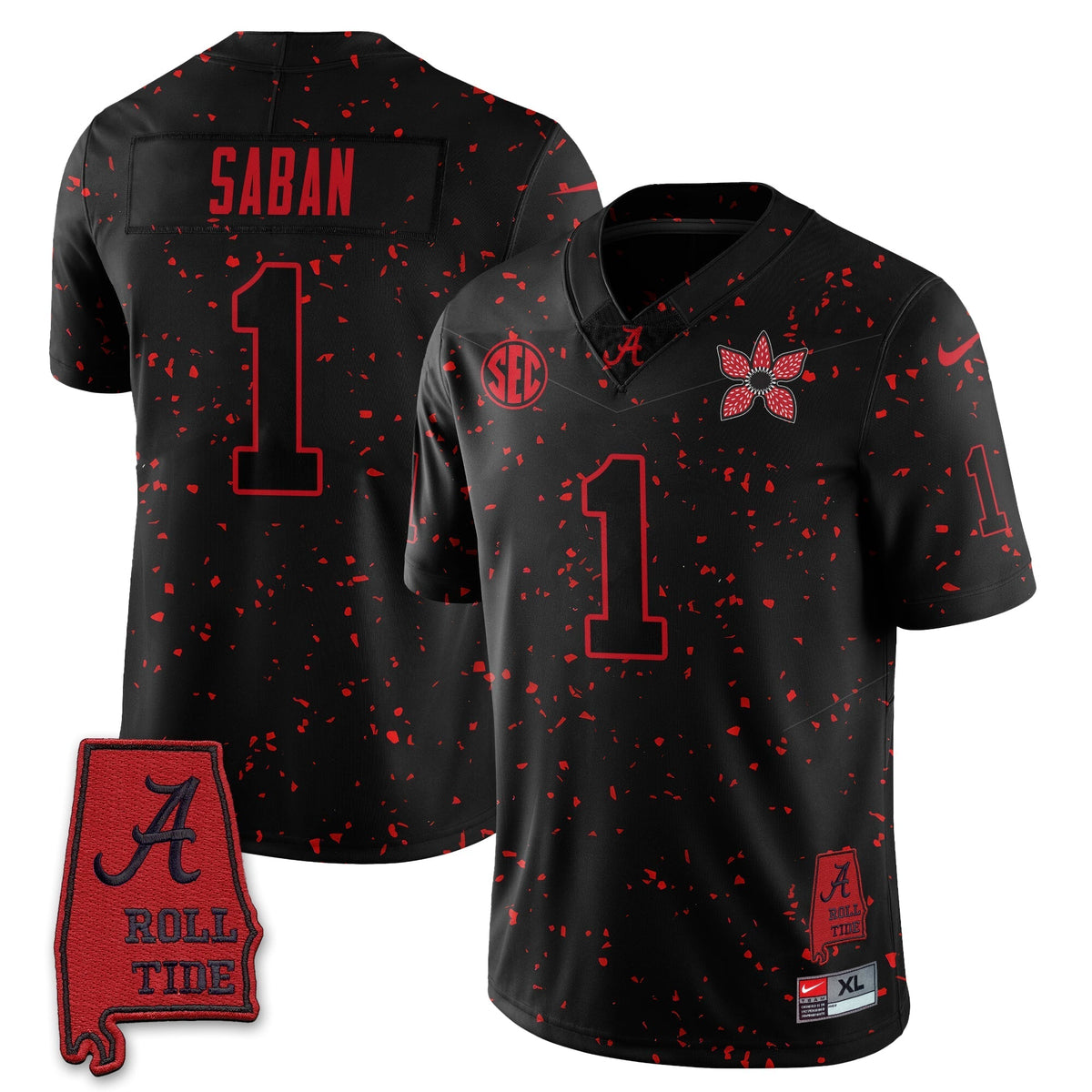 Alabama Crimson Tide 'Stranger Things Edition' Vapor Limited Jersey