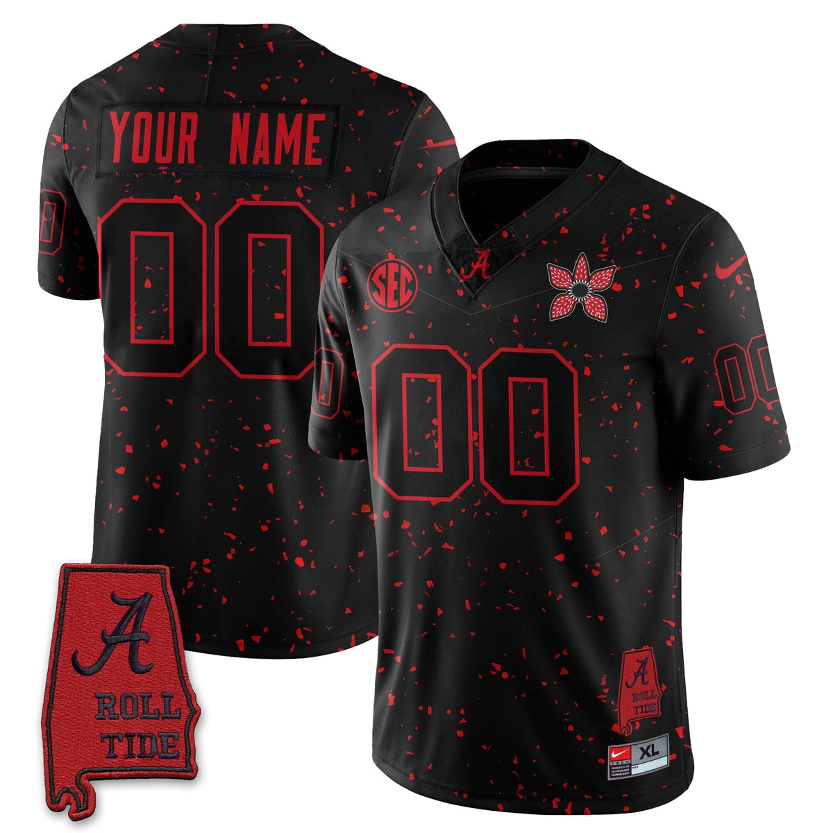 Alabama Crimson Tide 'Stranger Things Edition' Vapor Limited Jersey