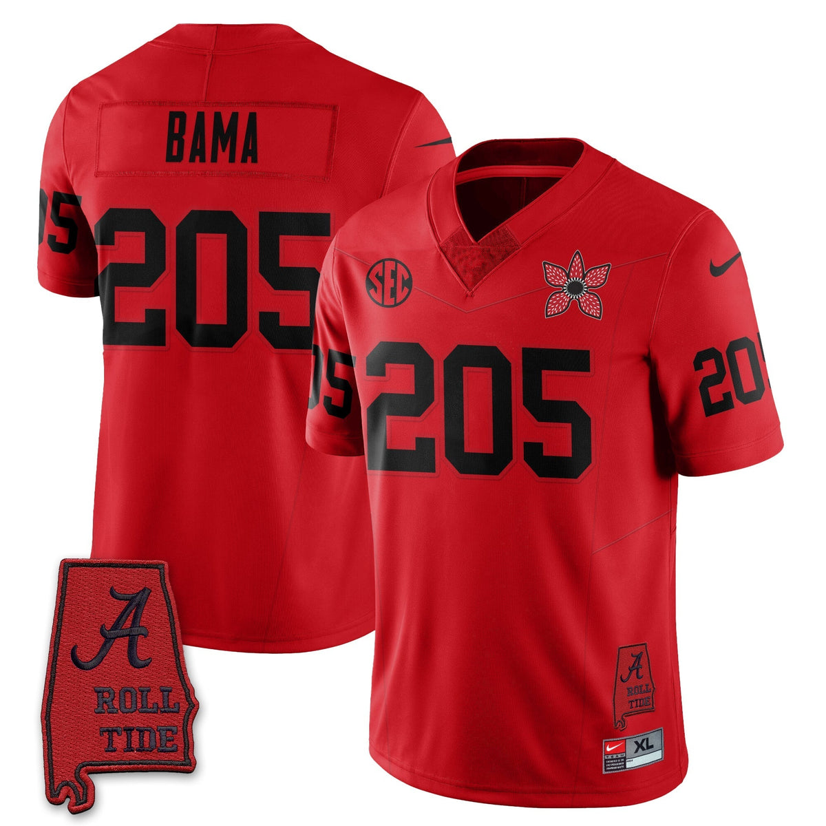 Alabama Crimson Tide 'Stranger Things Edition' Vapor Limited Jersey