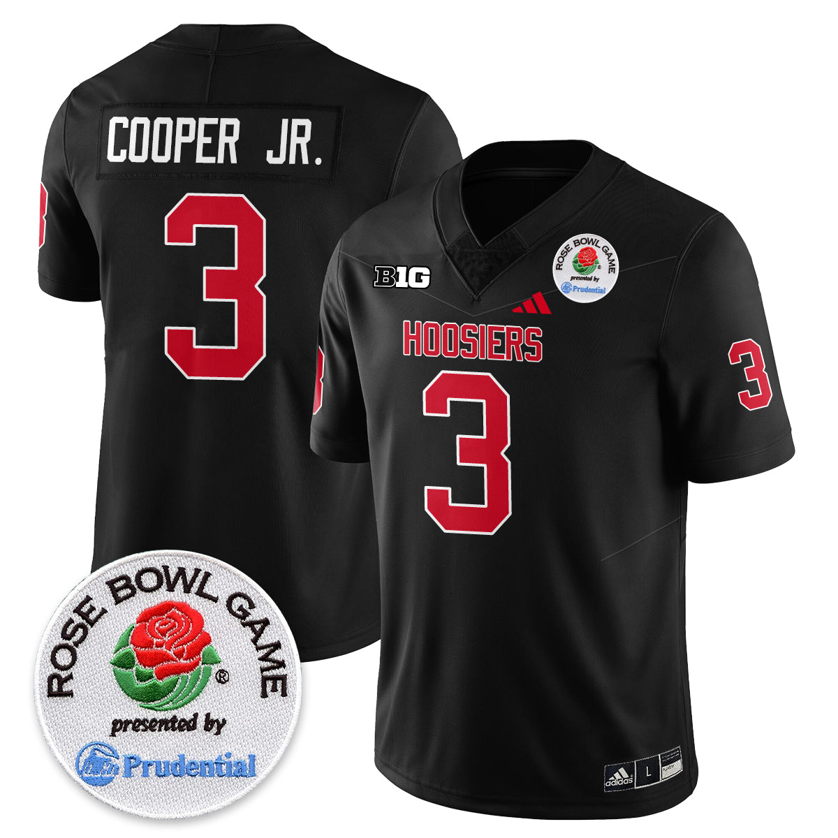 Indiana Hoosiers Vapor Limited Football Jersey - Rose Bowl-Cuztomshoes