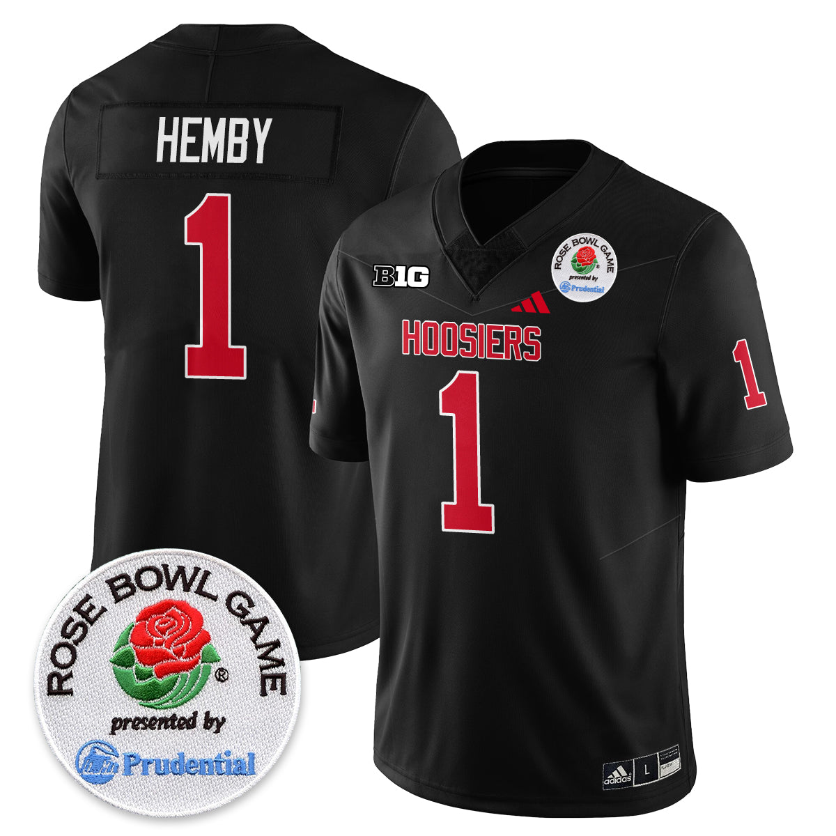 Indiana Hoosiers Vapor Limited Football Jersey - Rose Bowl-Cuztomshoes