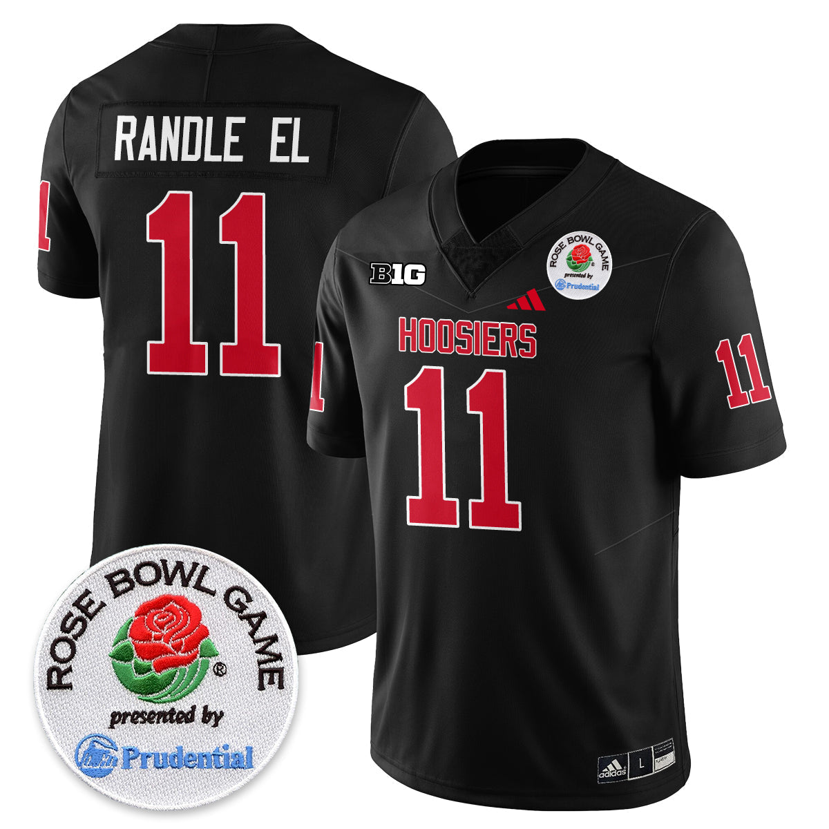 Indiana Hoosiers Vapor Limited Football Jersey - Rose Bowl-Cuztomshoes