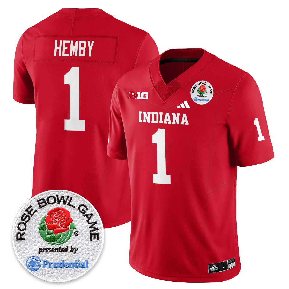 Indiana Hoosiers Vapor Limited Football Jersey - Rose Bowl-Cuztomshoes