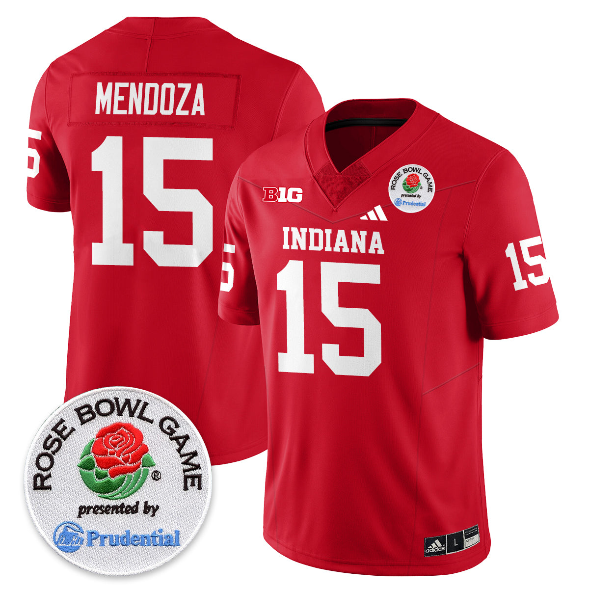 Indiana Hoosiers Vapor Limited Football Jersey - Rose Bowl-Cuztomshoes
