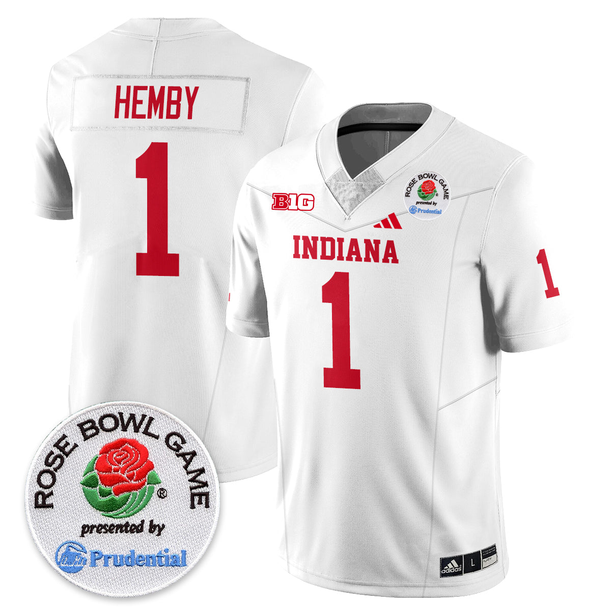 Indiana Hoosiers Vapor Limited Football Jersey - Rose Bowl-Cuztomshoes