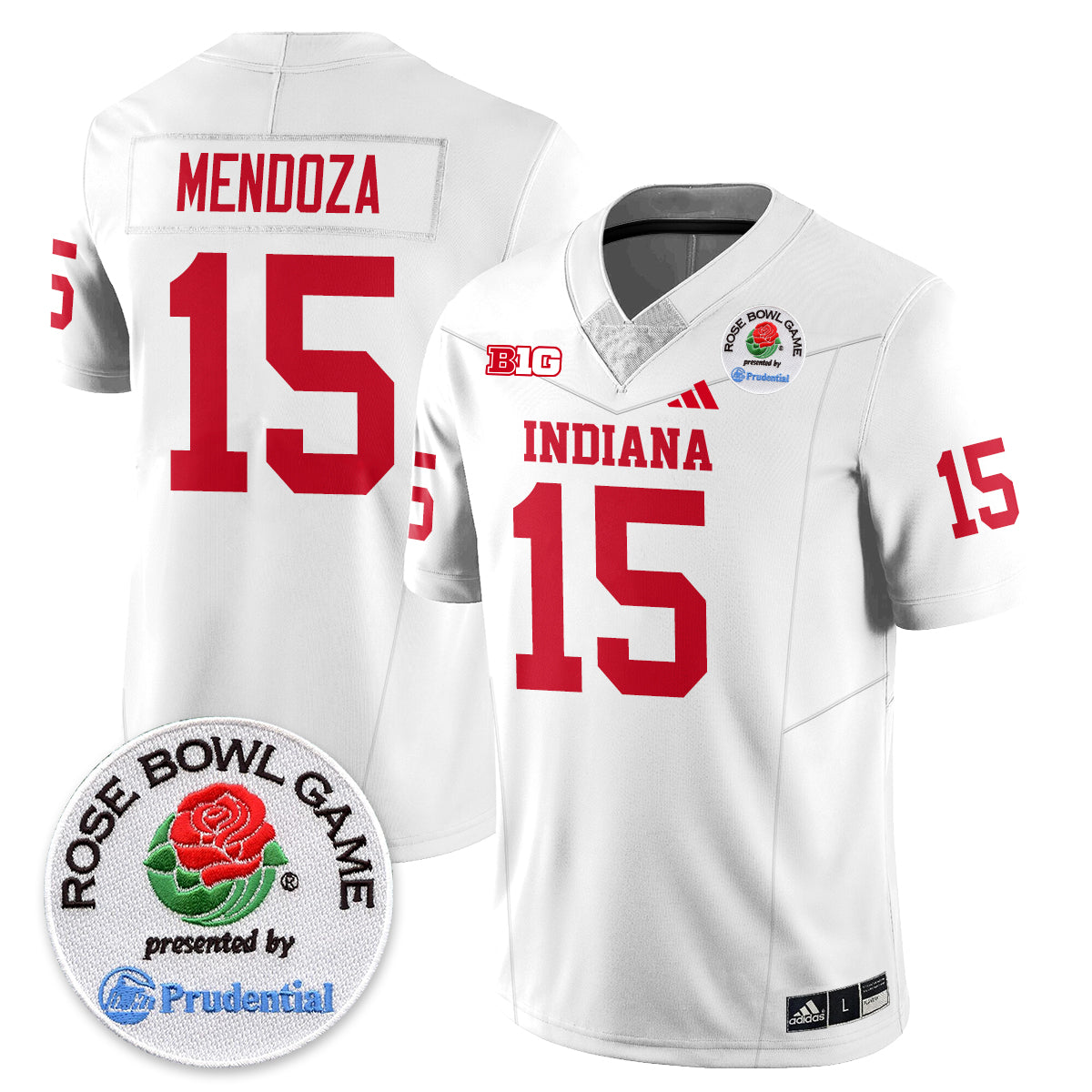 Indiana Hoosiers Vapor Limited Football Jersey - Rose Bowl-Cuztomshoes