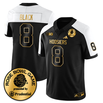 Indiana Hoosiers Vapor Limited Football Gold Jersey - Rose Bowl-Cuztomshoes