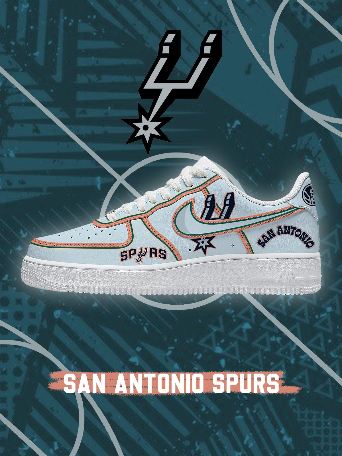 San Antonio Basketball V.2 Custom Low-top Sneakers For Fans