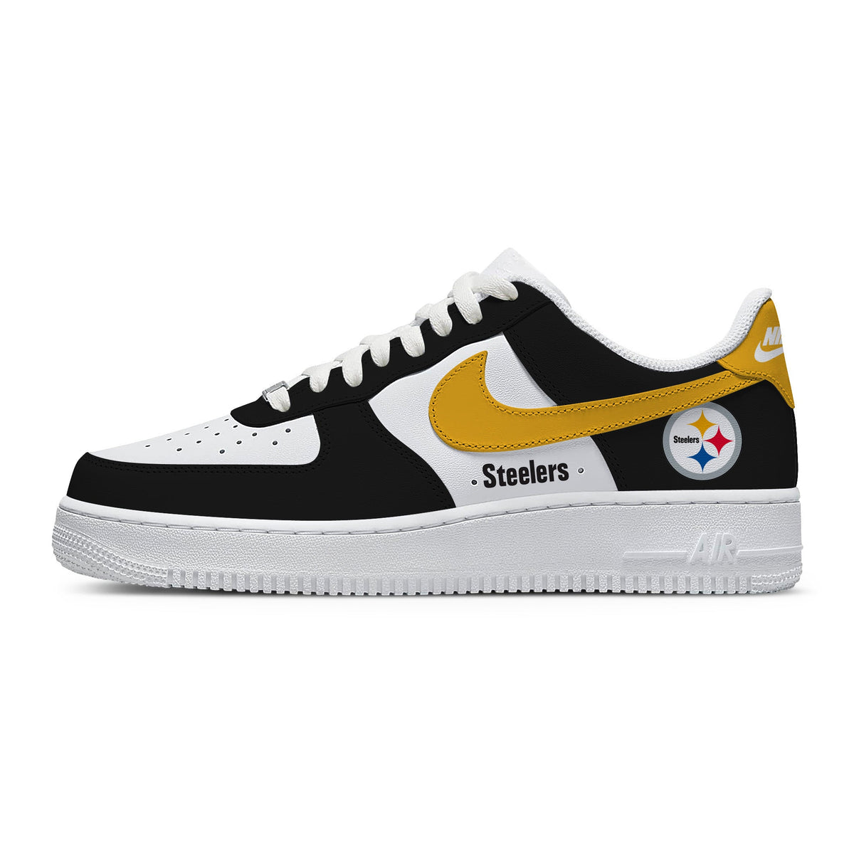Pittsburgh Custom Low-top Sneakers For Football Fans