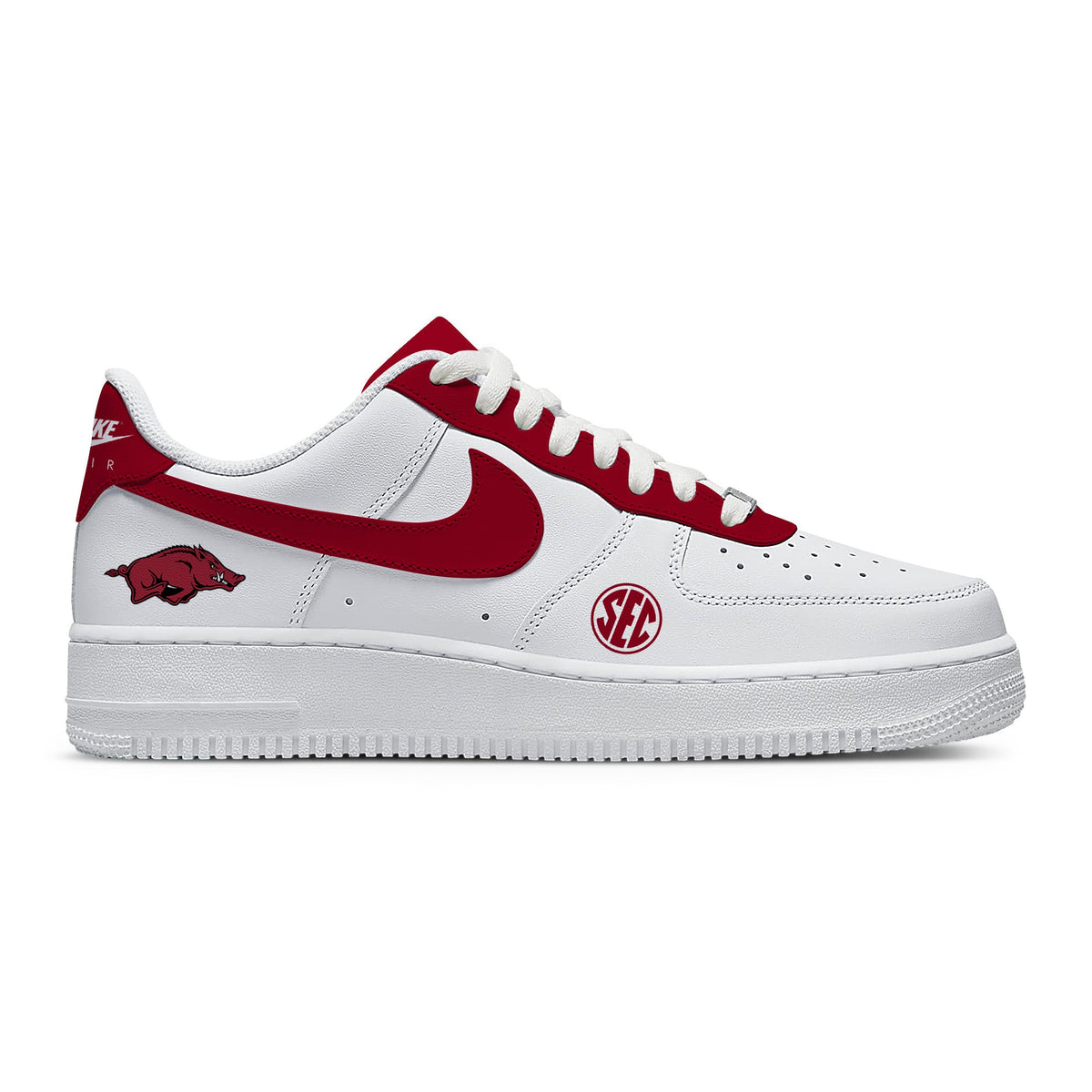 Arkansas College Custom Low-top Sneakers For Fans
