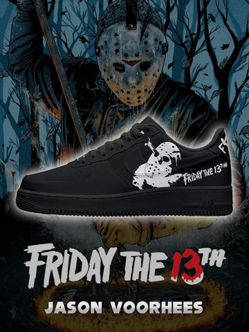 Jason Voorhees V.3 Custom Low-top Sneakers For Horror Fans