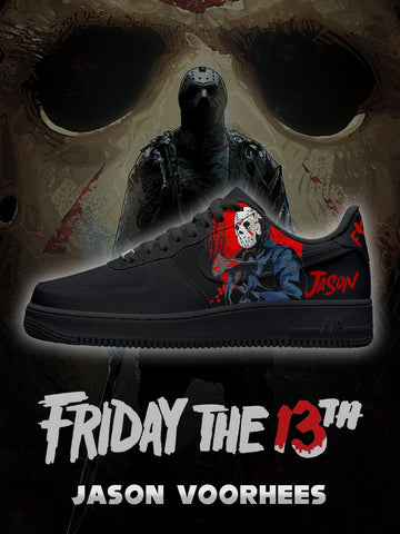 Jason Voorhees V.5 Custom Low-top Sneakers For Horror Fans