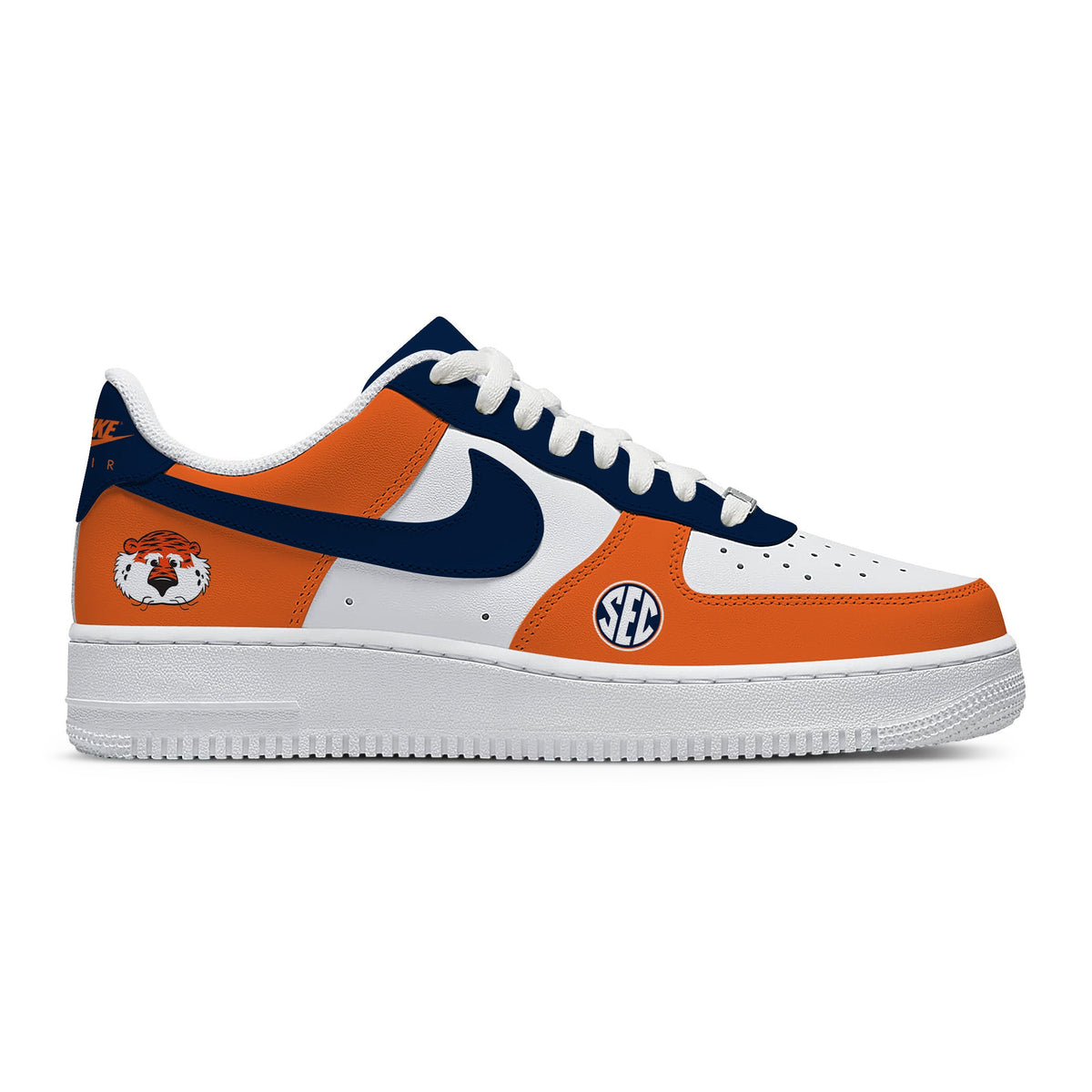 Auburn College Custom Low-top Sneakers For Fans