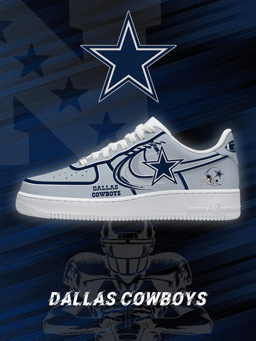 Dallas Custom Low-top Sneakers For Football Fans