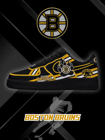 Boston Hockey V.2 Custom Low-top Sneakers For Fans