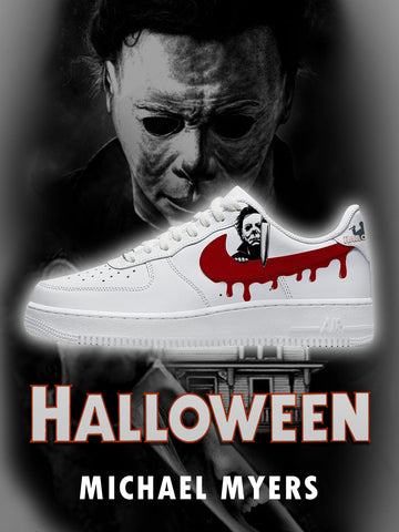 Michael Myers V.2 Custom Low-top Sneakers For Horror Fans