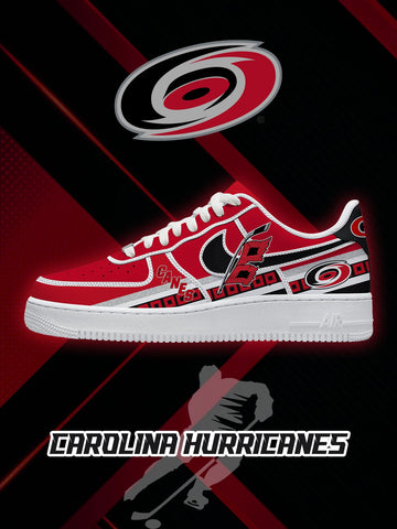 Carolina Hockey V.2 Custom Low-top Sneakers For Fans
