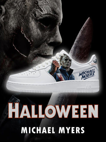 Michael Myers V.4 Custom Low-top Sneakers For Horror Fans