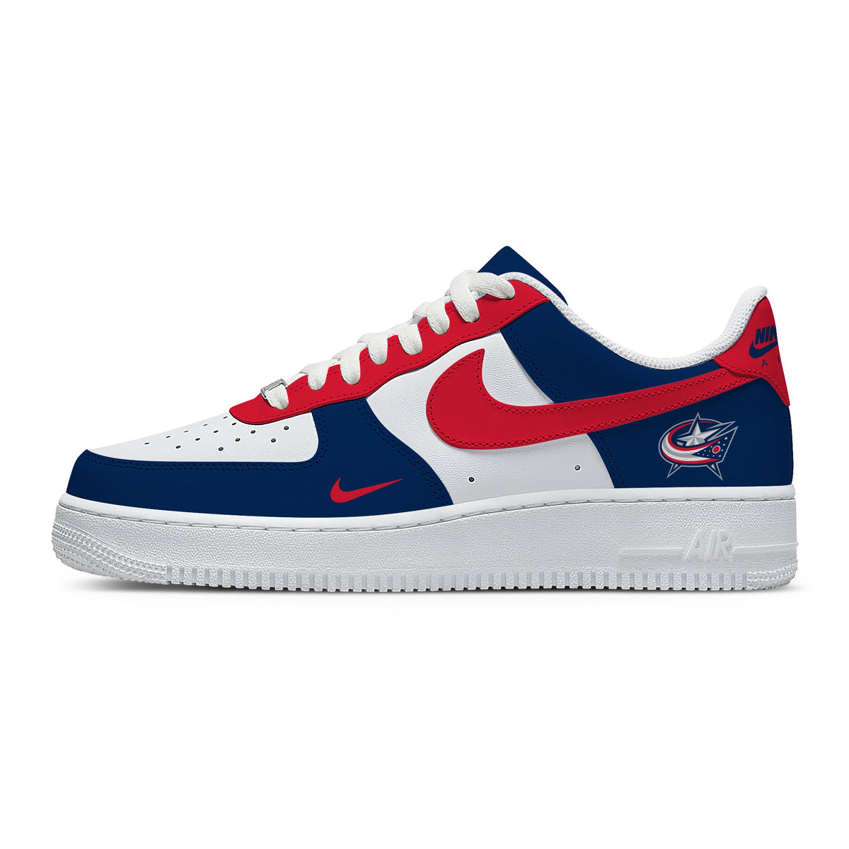 Columbus Hockey V.1 Custom Low-top Sneakers For Fans