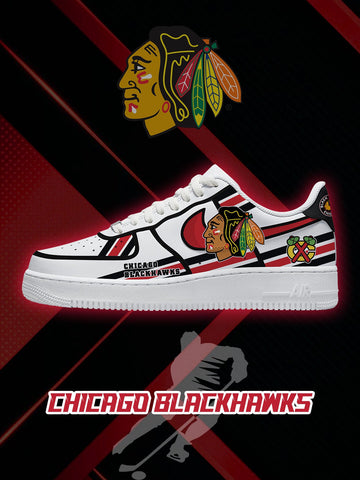 Chicago Hockey V.2 Custom Low-top Sneakers For Fans