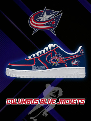 Columbus Hockey V.2 Custom Low-top Sneakers For Fans