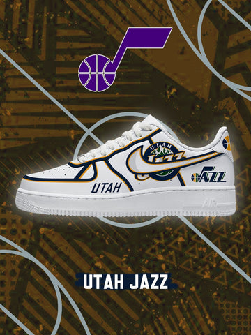 Utah Basketball V.4 Custom Low-top Sneakers For Fans